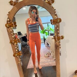 Lululemon Athletica Orange Leggings